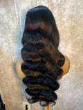 Bodywave 13x6 180% Density Natural Black