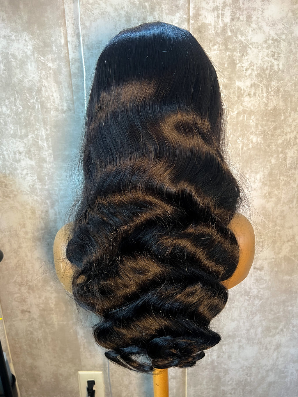 Bodywave 13x6 180% Density Natural Black
