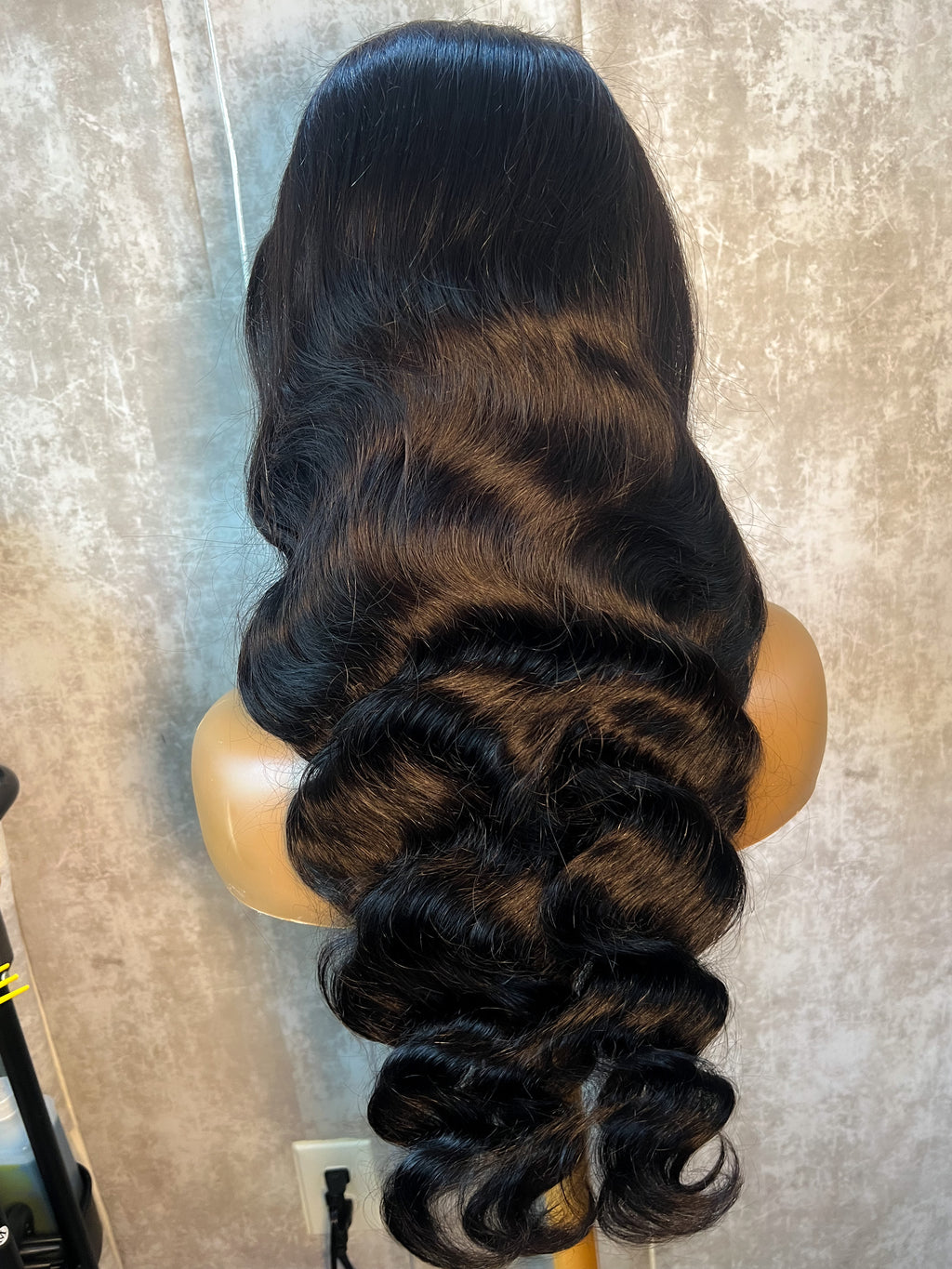 Bodywave 13x6 180% Density Natural Black